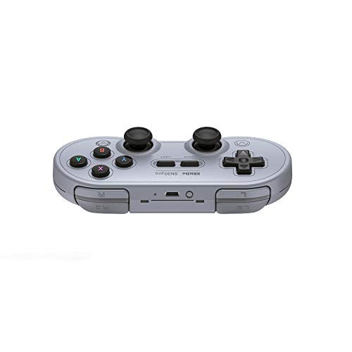 8Bitdo Sn30 Pro Bluetooth Controller for Switch/Switch OLED, PC, macOS, Android, Steam Deck & Raspberry Pi (Gray Edition) - Game-Savvy