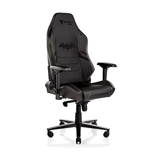 Secretlab Omega 2020 Dark Knight Gaming Chair - Reclining, Comfortable - High Back Computer Chair with Adjustable Armrests - Headrest & Lumbar Pillow - Black - Synthetic Leather - Game-Savvy