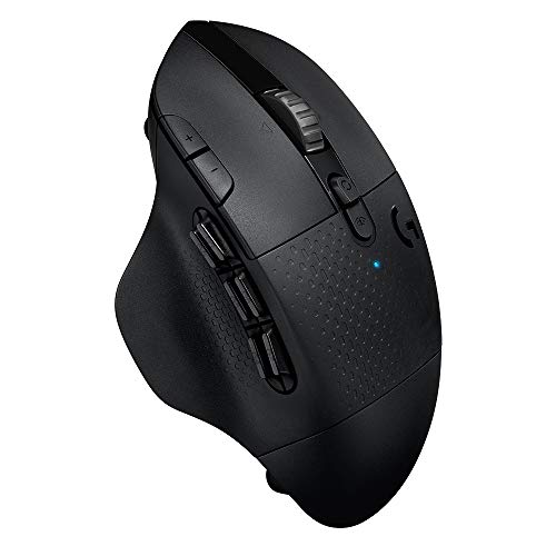 Logitech G604 LIGHTSPEED Wireless Gaming Mouse with 15 programmable controls, up to 240 hour battery life, dual wireless connectivity modes, hyper-fast scroll wheel - Black - Game-Savvy