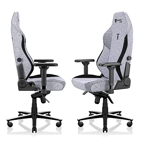 Secretlab Titan Evo 2022 Cookies & Cream Gaming Chair - Reclining, Ergonomic & Heavy Duty Computer Chair with 4D Armrests, Magnetic Head Pillow & Lumbar Support - Big and Tall 395 lbs - Gray - Fabric - Game-Savvy