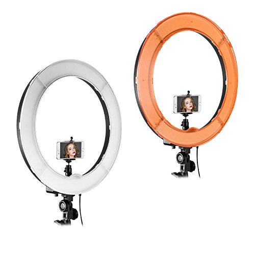Neewer Ring Light Kit:18"/48cm Outer 55W 5500K Dimmable LED Ring Light, Light Stand, Carrying Bag for Camera,Smartphone,YouTube,TikTok,Self-Portrait Shooting, Black, Model:10088612 - Game-Savvy
