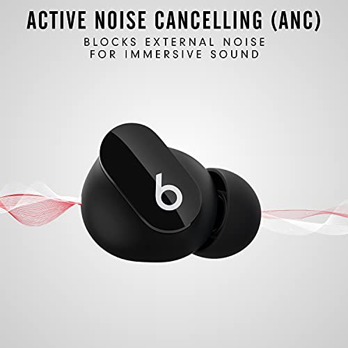 Beats Studio Buds - True Wireless Noise Cancelling Earbuds - Compatible with Apple & Android, Built-in Microphone, IPX4 Rating, Sweat Resistant Earphones, Class 1 Bluetooth Headphones - Black - Game-Savvy