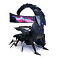 NEOCHY Comfortable Luxury Gaming Chair Ergonomic Computer Cockpit Chair with Led Lights Comfortable Racing Simulator Cockpit Game Chair with Hanging 3 Screens Red (Color : Black) - Game-Savvy