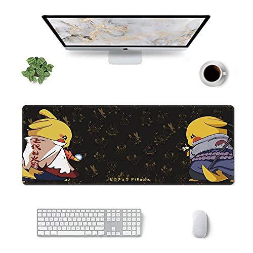 Anime Customized Large Extended Gaming Mouse Pad with Stitched Edges and Non-Slip Rubber Base,Suitable for Office and Home Use,31.5x11.8x0.12 Inches - Game-Savvy