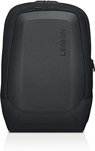 Lenovo Legion 17" Armored Backpack II, Gaming Laptop Bag, Double-Layered Protection, Dedicated Storage Pockets, GX40V10007, Black - Game-Savvy