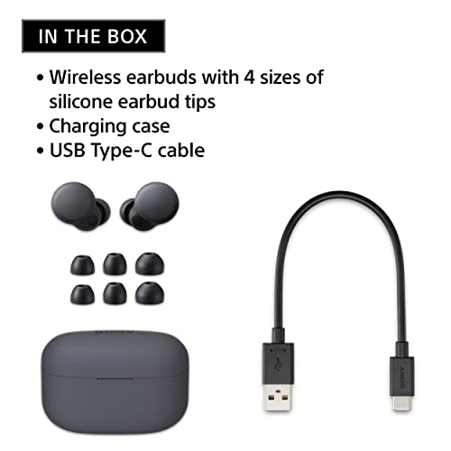 Sony LinkBuds S Truly Wireless Noise Canceling Earbud Headphones with Alexa Built-in, Bluetooth Ear Buds Compatible with iPhone and Android, Black - Game-Savvy