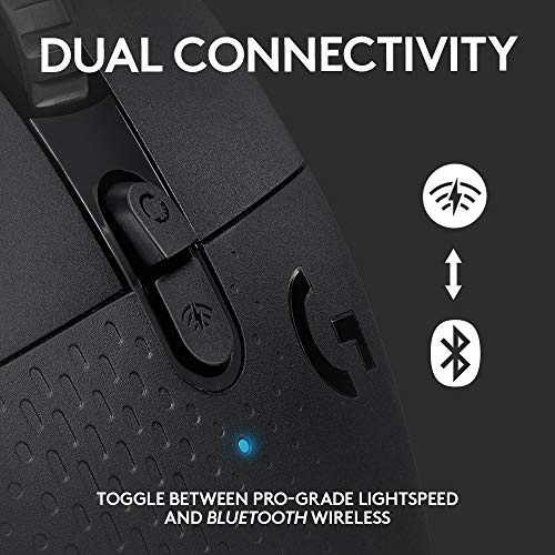 Logitech G604 LIGHTSPEED Wireless Gaming Mouse with 15 programmable controls, up to 240 hour battery life, dual wireless connectivity modes, hyper-fast scroll wheel - Black - Game-Savvy