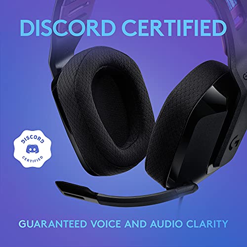 Logitech G335 Wired Gaming Headset, with Flip to Mute Microphone, 3.5mm Audio Jack, Memory Foam Earpads, Lightweight, Compatible with PC, PlayStation, Xbox, Nintendo Switch – Black - Game-Savvy