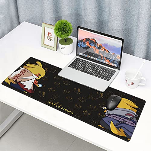 Anime Customized Large Extended Gaming Mouse Pad with Stitched Edges and Non-Slip Rubber Base,Suitable for Office and Home Use,31.5x11.8x0.12 Inches - Game-Savvy