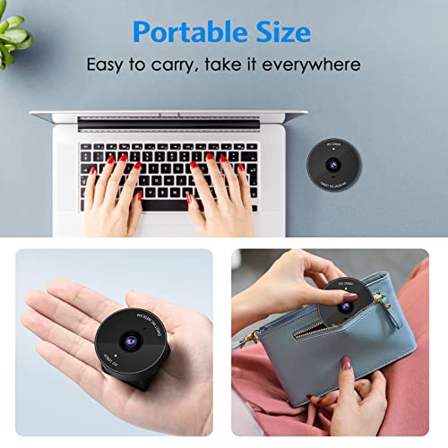 1080P Webcam - USB Webcam with Microphone & Physical Privacy Cover, Noise-Canceling Mic, Auto Light Correction, EMEET C950 Ultra Compact FHD Web Cam w/ 70° View for Meeting/Online Classes/Zoom/YouTube - Game-Savvy