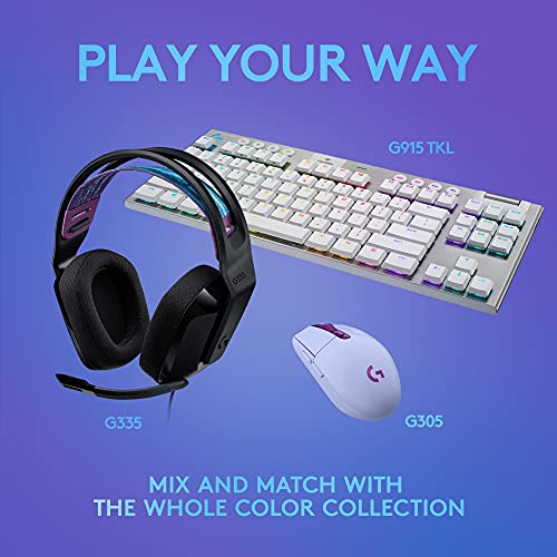 Logitech G335 Wired Gaming Headset, with Flip to Mute Microphone, 3.5mm Audio Jack, Memory Foam Earpads, Lightweight, Compatible with PC, PlayStation, Xbox, Nintendo Switch – Black - Game-Savvy