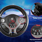 Superdrive - racing Driving Wheel with pedals and gearshift paddles for nintendo Switch - Ps4 - Xbox One - PC - Ps3 - Game-Savvy