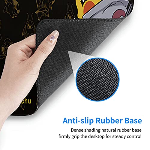 Anime Customized Large Extended Gaming Mouse Pad with Stitched Edges and Non-Slip Rubber Base,Suitable for Office and Home Use,31.5x11.8x0.12 Inches - Game-Savvy