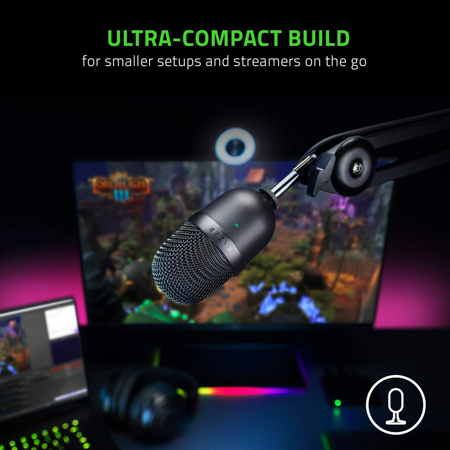 Razer Seiren Mini USB Condenser Microphone - Game-Savvy