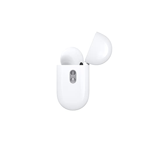 Apple AirPods Pro (2nd Generation) Wireless Earbuds, Up to 2X More Active Noise Cancelling, Adaptive Transparency, Personalized Spatial Audio, MagSafe Charging Case, Bluetooth Headphones for iPhone - Game-Savvy