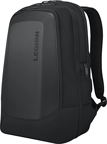 Lenovo Legion 17" Armored Backpack II, Gaming Laptop Bag, Double-Layered Protection, Dedicated Storage Pockets, GX40V10007, Black - Game-Savvy
