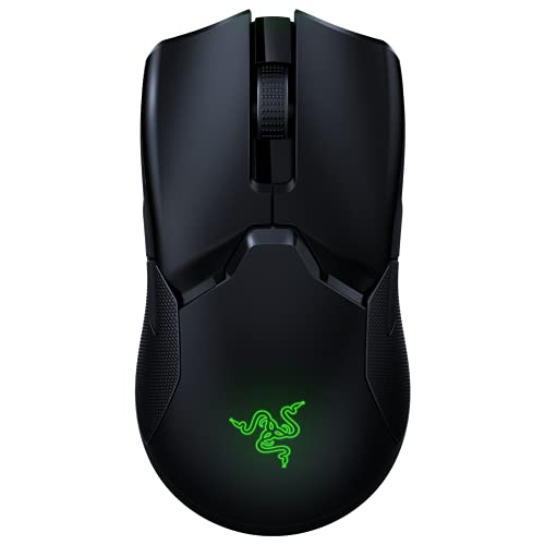 Razer Viper Ultimate Lightweight Wireless Gaming Mouse: Fastest Gaming Switches - 20K DPI Optical Sensor - Chroma Lighting - 8 Programmable Buttons - 70 Hr Battery - Classic Black - Game-Savvy