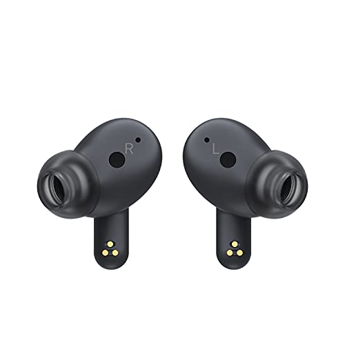 LG TONE Free True Wireless Bluetooth Earbuds FP5 - Active Noise Cancelling Earbuds , Black - Game-Savvy