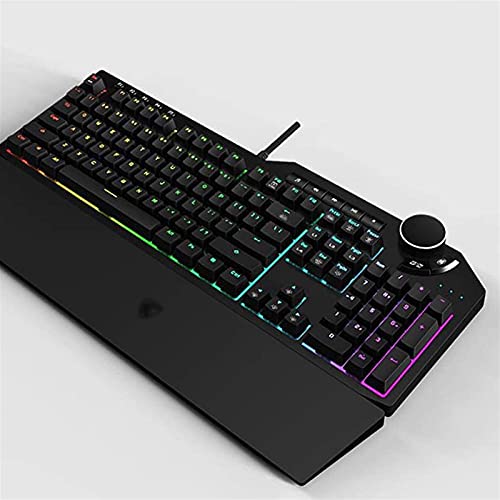 XYLXJ Mechanical Gaming Keyboard – Adjustable Actuation Switches – World’s Fastest Mechanical Keyboard – OLED Smart Display – RGB Backlit - Game-Savvy