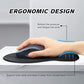 6 Pieces Mouse Pad with Wrist Rest Gel Black Comfortable Computer Mouse Pad Gel Wrist Pad for Mouse Mat Mousepad for Wireless Mouse Laptop Gaming Desk Office - Game-Savvy