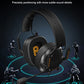 SENZER SG500 Surround Sound Pro Gaming Headset with Noise Cancelling Microphone - Detachable Memory Foam Ear Pads - Portable Foldable Headphones for PC, PS4, PS5, Xbox One, Switch - Game-Savvy