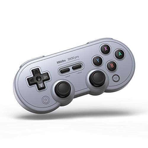 8Bitdo Sn30 Pro Bluetooth Controller for Switch/Switch OLED, PC, macOS, Android, Steam Deck & Raspberry Pi (Gray Edition) - Game-Savvy