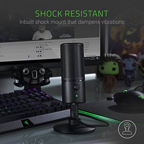 Razer Seiren X USB Streaming Microphone and Razer Kiyo Streaming Webcam - Game-Savvy