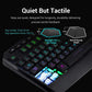 Redragon S101 Wired Gaming Keyboard and Mouse Combo RGB Backlit Gaming Keyboard with Multimedia Keys Wrist Rest and Red Backlit Gaming Mouse 3200 DPI for Windows PC Gamers (Black) - Game-Savvy