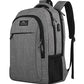 Matein Travel Laptop Backpack, Business Anti Theft Slim Durable Laptops Backpack with USB Charging Port, Water Resistant College School Computer Bag Gifts for Men & Women Fits 15.6 Inch Notebook, Grey - Game-Savvy