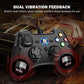 EasySMX Wired Gaming Controller,PC Game Controller Joystick with Dual-Vibration Turbo and Trigger Buttons for Windows PC/ PS3/ Android TV Box/Tesla(Black) - Game-Savvy