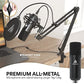 USB Microphone, MAONO 192KHZ/24Bit Plug & Play PC Computer Podcast Condenser Cardioid Metal Mic Kit with Professional Sound Chipset for Recording, Gaming, Singing, YouTube (AU-A04) - Game-Savvy